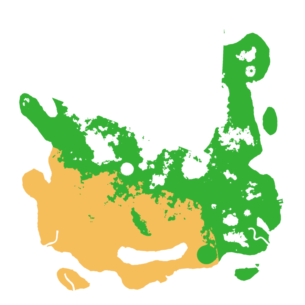 Biome Rust Map: Procedural Map, Size: 4250, Seed: 1136706010