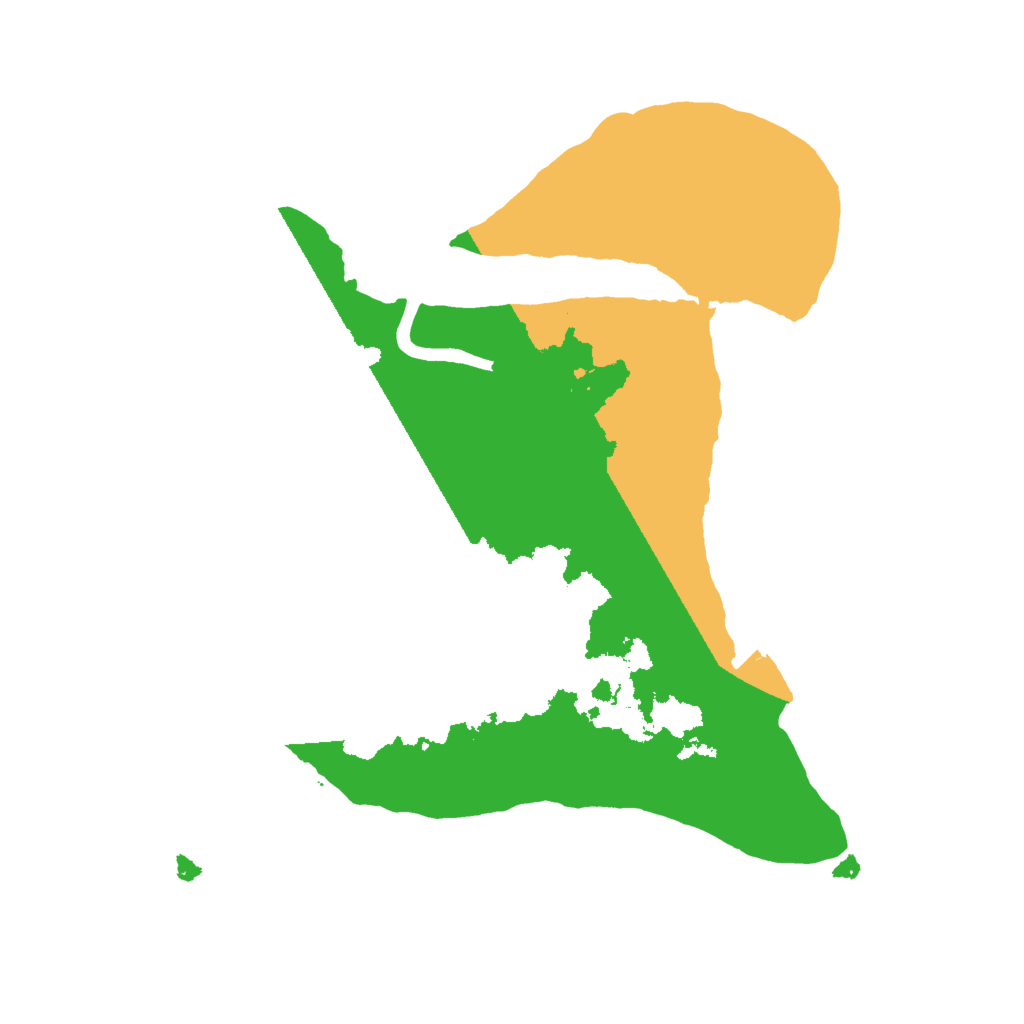 Biome Rust Map: Procedural Map, Size: 1950, Seed: 1633342341