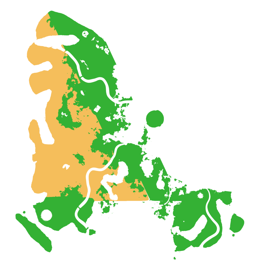 Biome Rust Map: Procedural Map, Size: 4250, Seed: 811509978