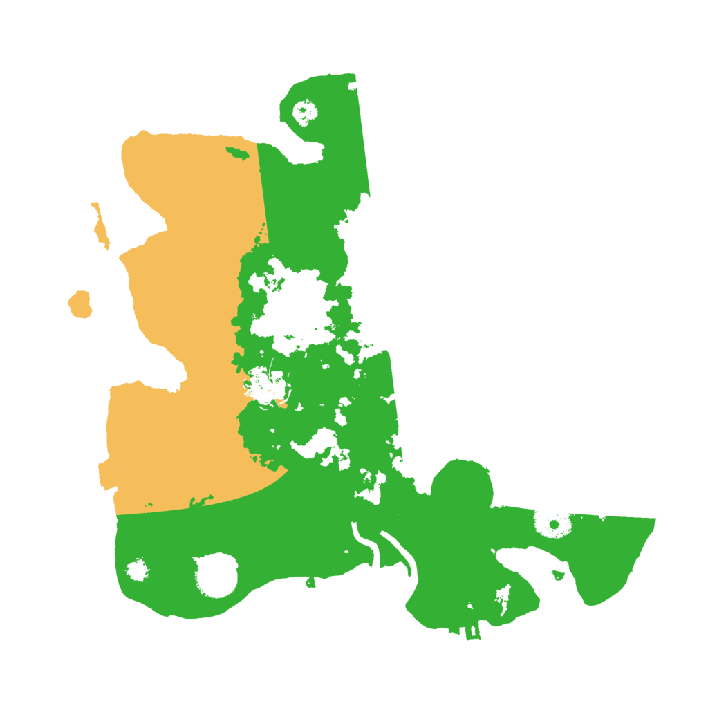 Biome Rust Map: Procedural Map, Size: 3000, Seed: 648243