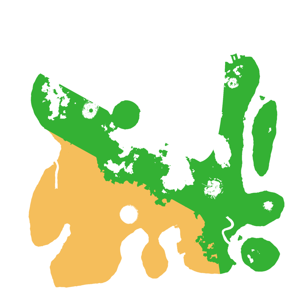 Biome Rust Map: Procedural Map, Size: 3000, Seed: 8593764