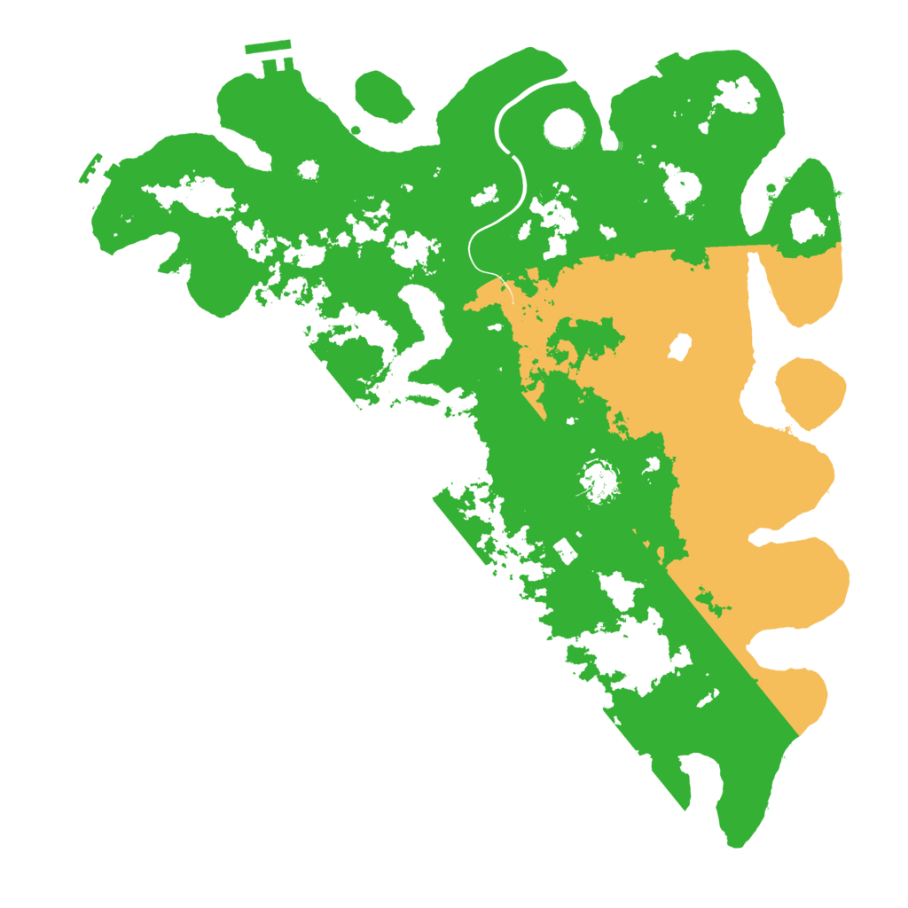 Biome Rust Map: Procedural Map, Size: 4000, Seed: 1546037490