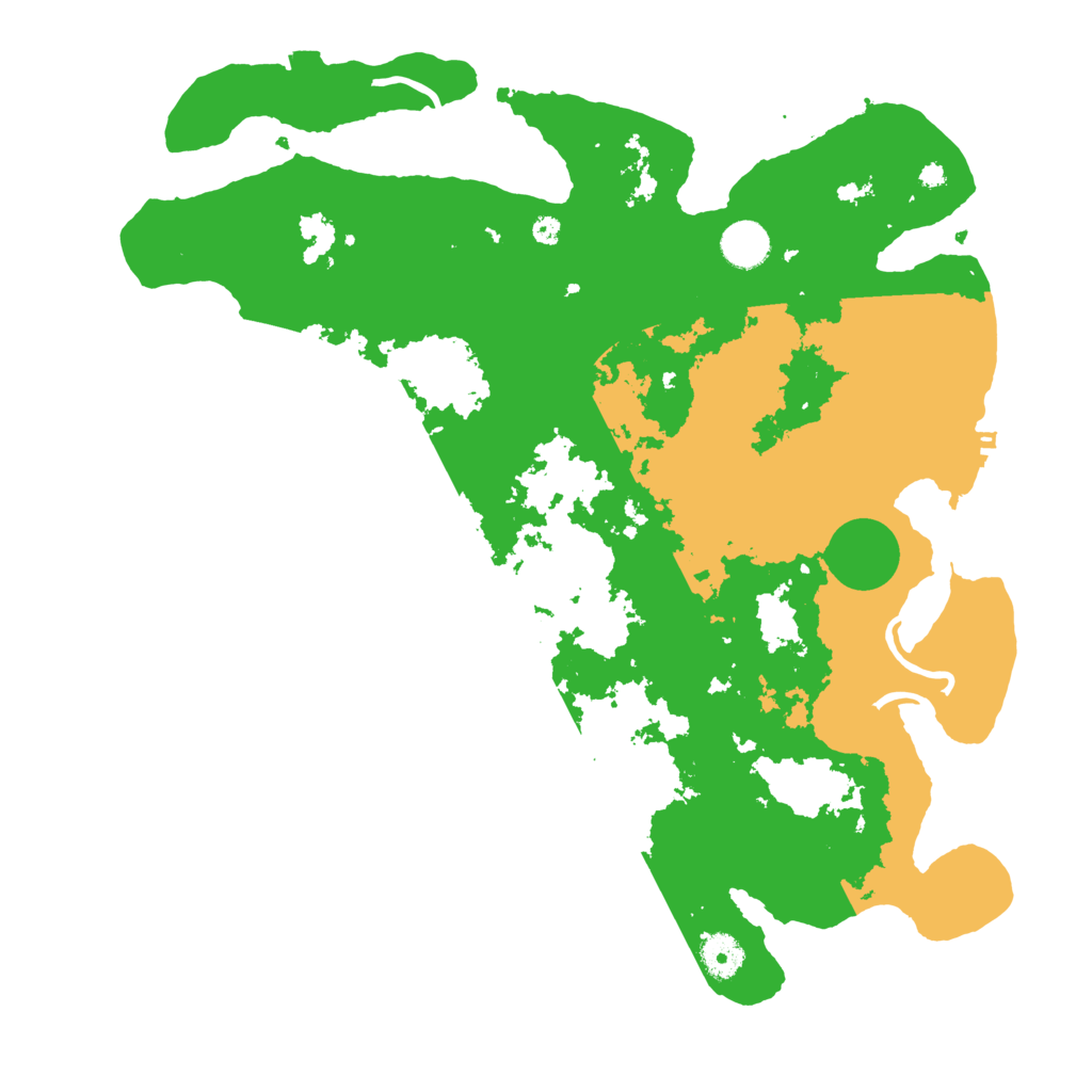 Biome Rust Map: Procedural Map, Size: 4000, Seed: 151156