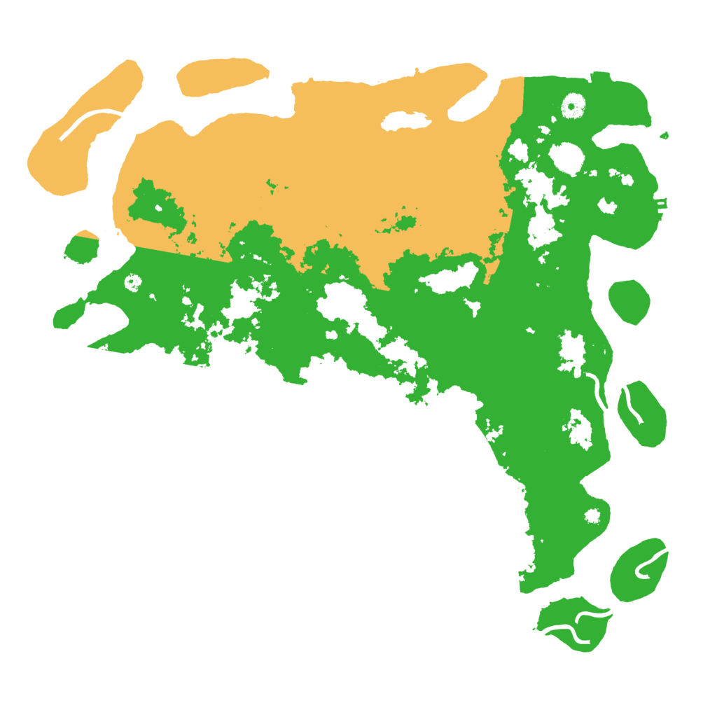 Biome Rust Map: Procedural Map, Size: 4300, Seed: 2015566670