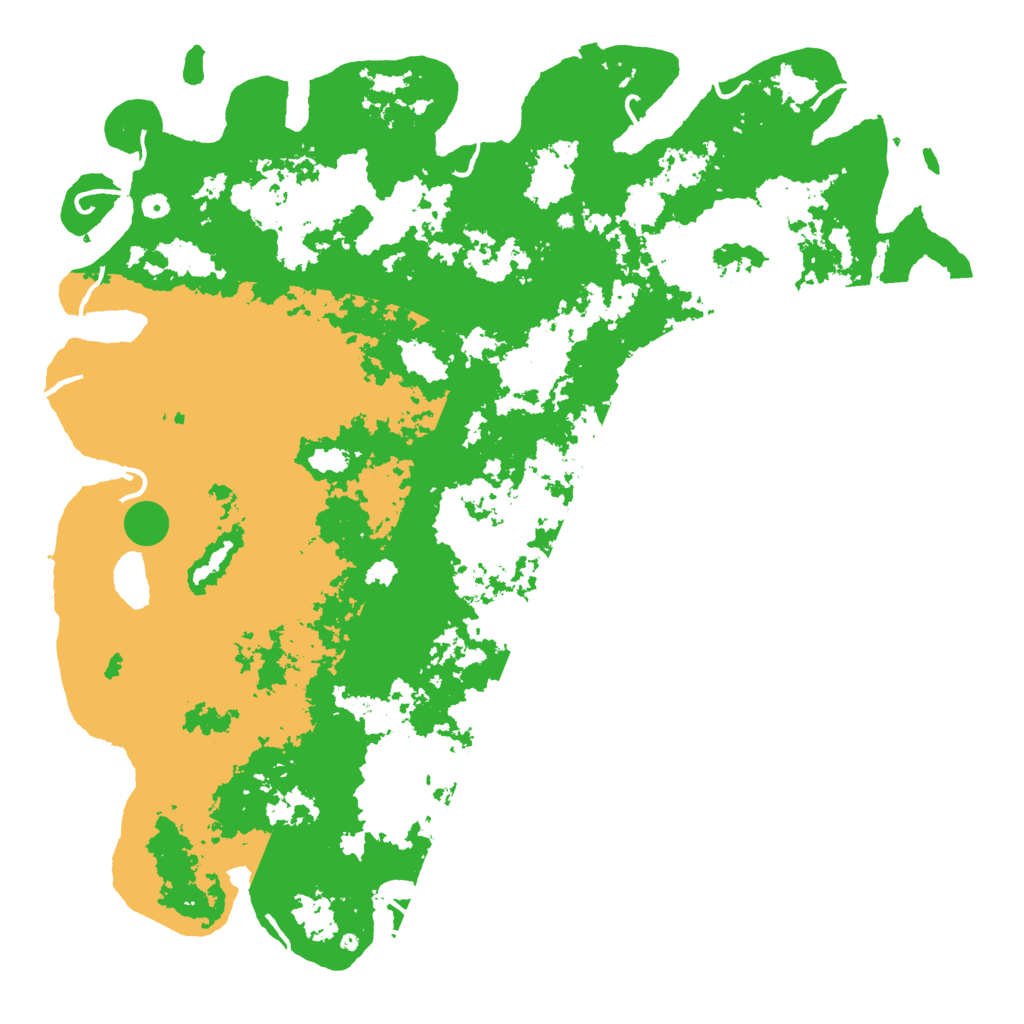 Biome Rust Map: Procedural Map, Size: 6000, Seed: 431864371