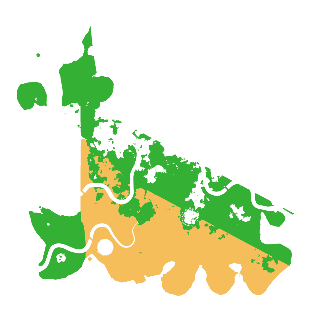 Biome Rust Map: Procedural Map, Size: 3500, Seed: 815423556