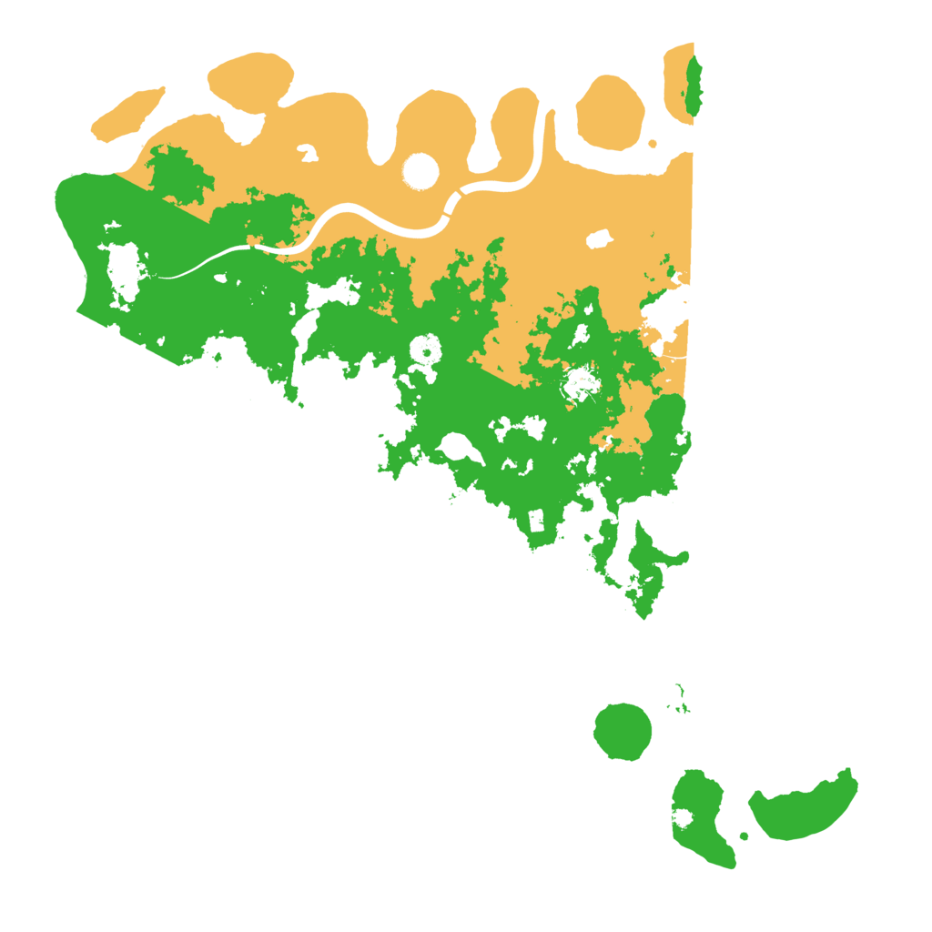 Biome Rust Map: Procedural Map, Size: 4500, Seed: 96748798