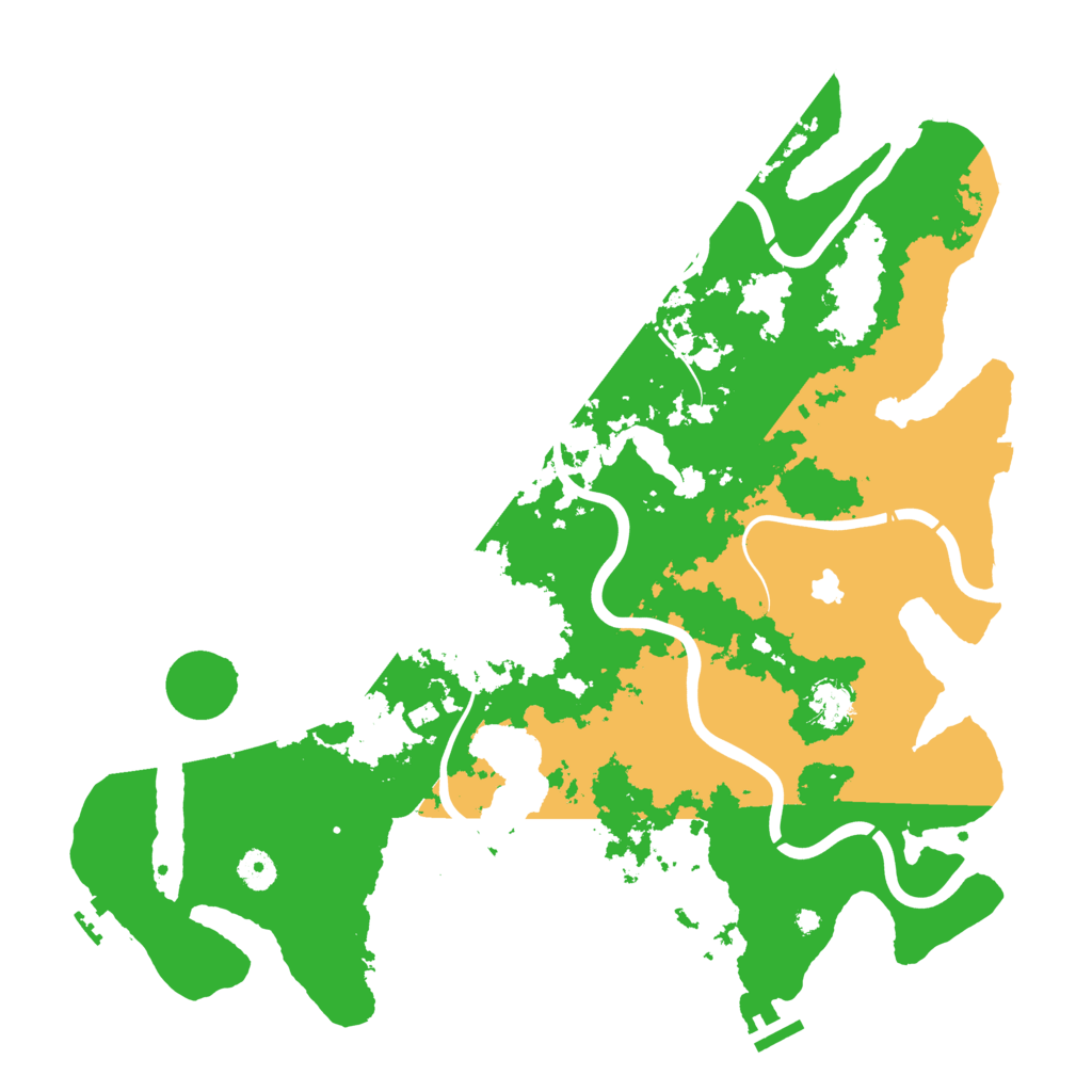 Biome Rust Map: Procedural Map, Size: 4250, Seed: 12263422
