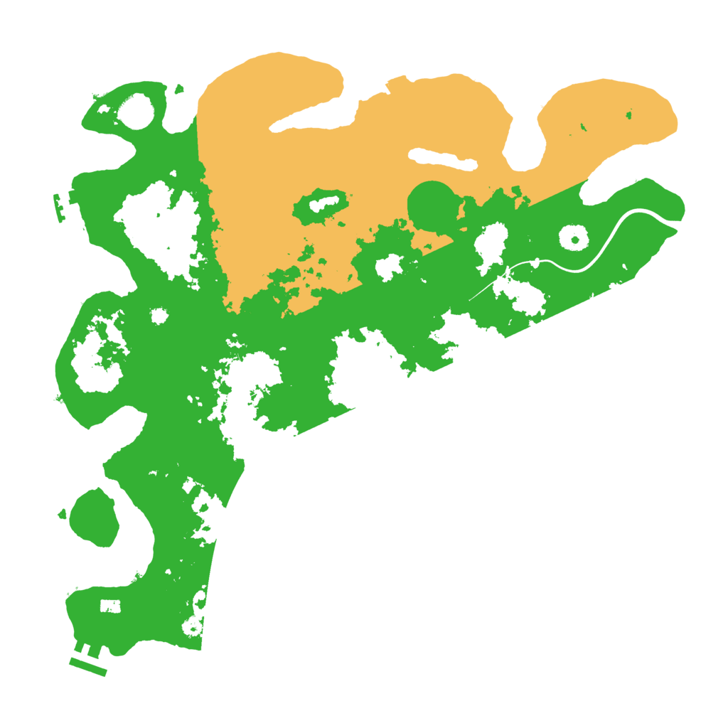 Biome Rust Map: Procedural Map, Size: 3850, Seed: 433419952