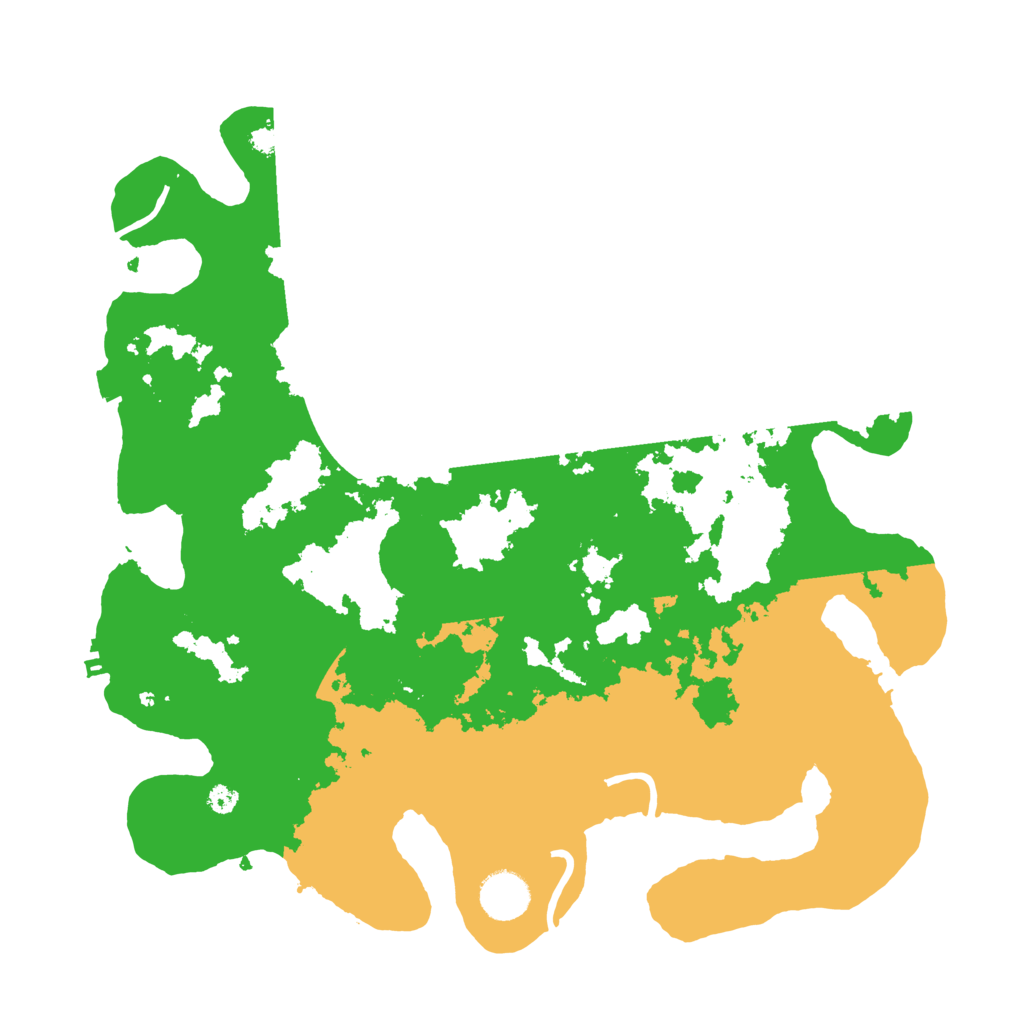 Biome Rust Map: Procedural Map, Size: 3650, Seed: 19621802