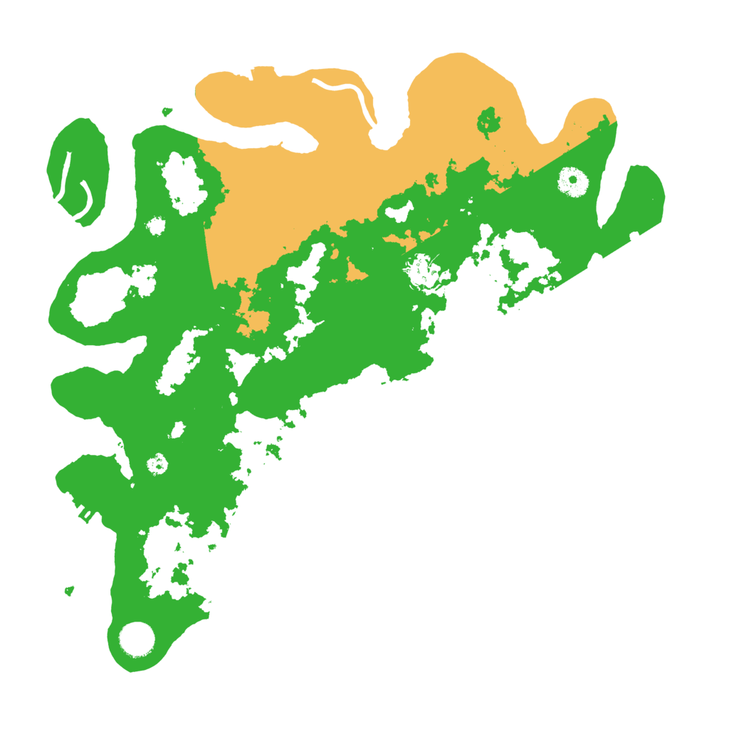 Biome Rust Map: Procedural Map, Size: 3650, Seed: 55862354