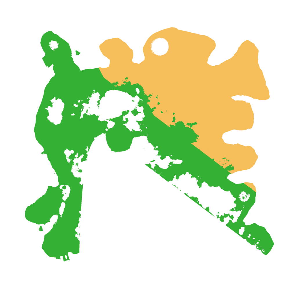 Biome Rust Map: Procedural Map, Size: 3000, Seed: 1413763256