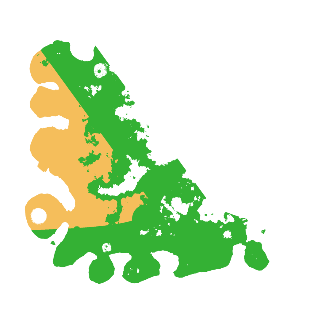 Biome Rust Map: Procedural Map, Size: 3500, Seed: 145492763