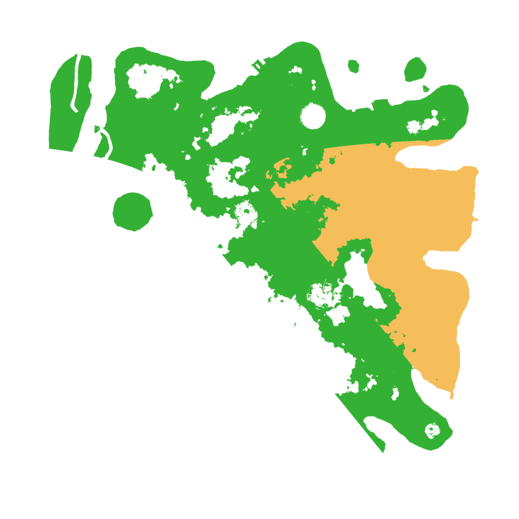 Biome Rust Map: Procedural Map, Size: 3650, Seed: 30417209