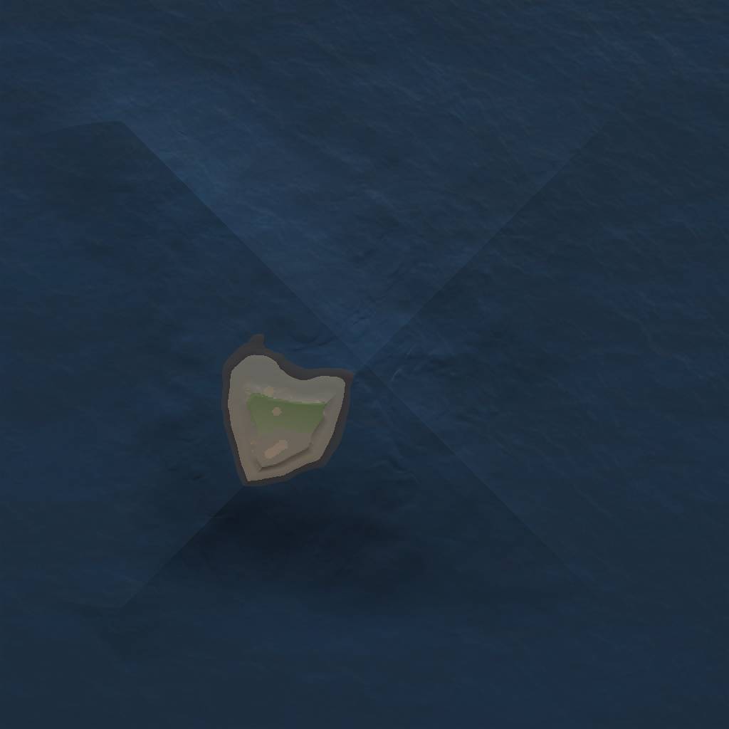 Rust Map: Procedural Map, Size: 1000, Seed: 123444977, 3 Monuments