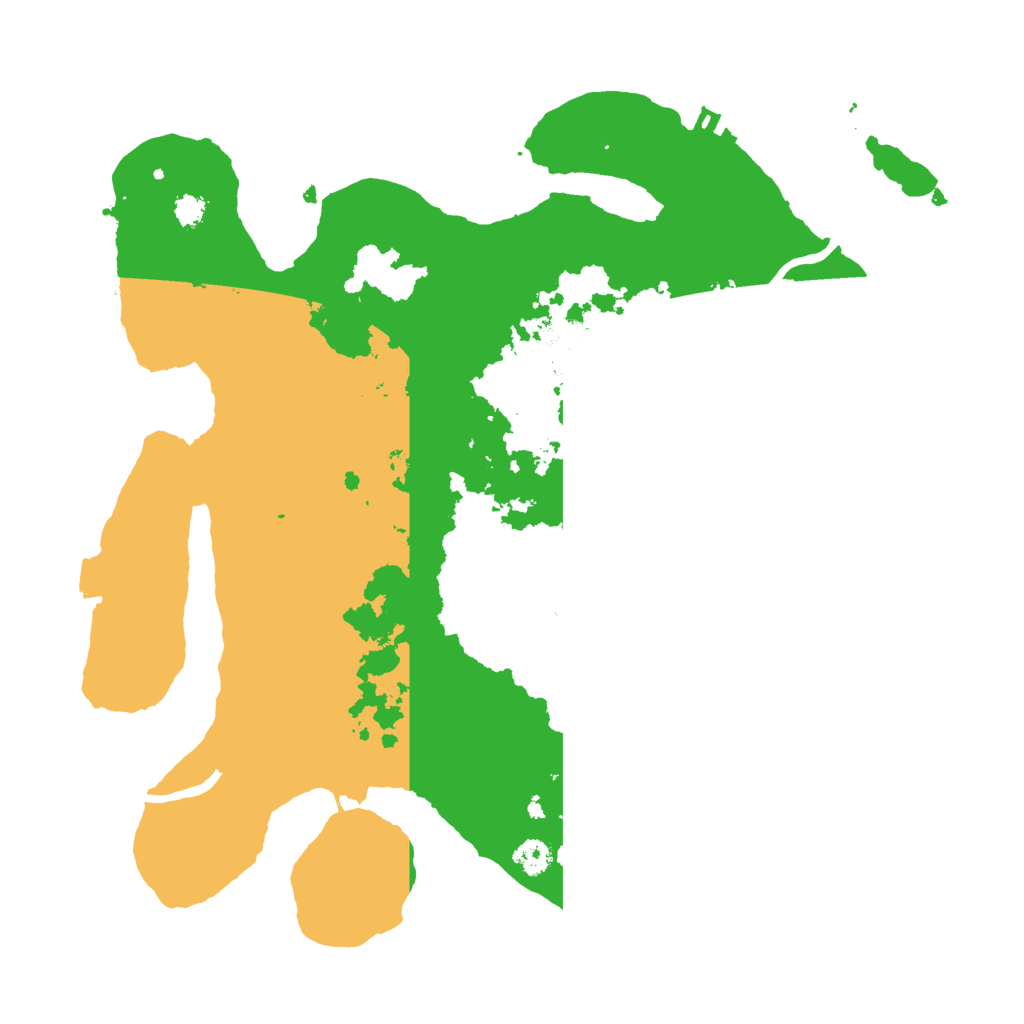 Biome Rust Map: Procedural Map, Size: 3000, Seed: 1061784821