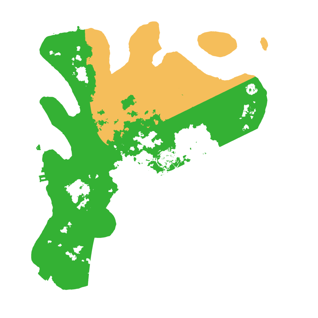 Biome Rust Map: Procedural Map, Size: 3000, Seed: 2170