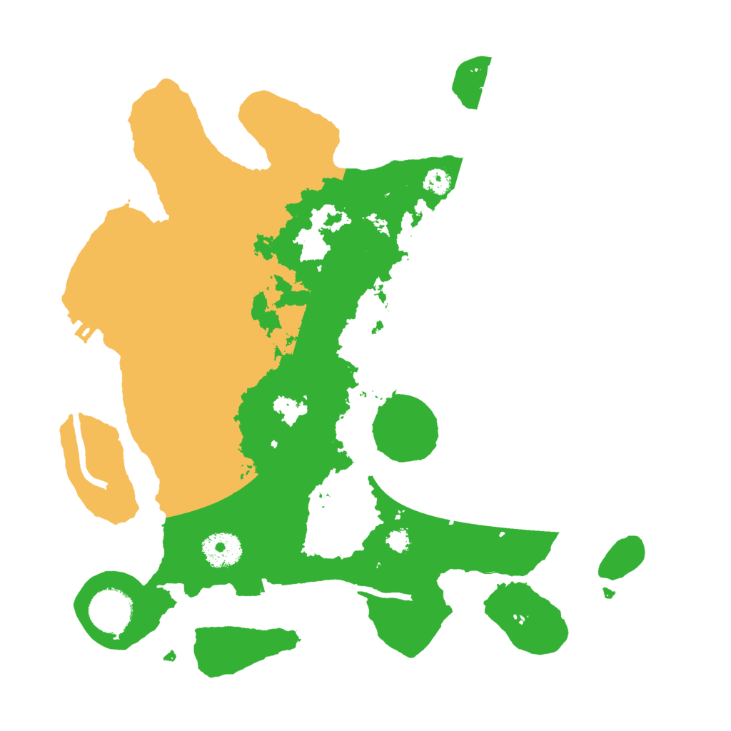 Biome Rust Map: Procedural Map, Size: 3000, Seed: 612744565