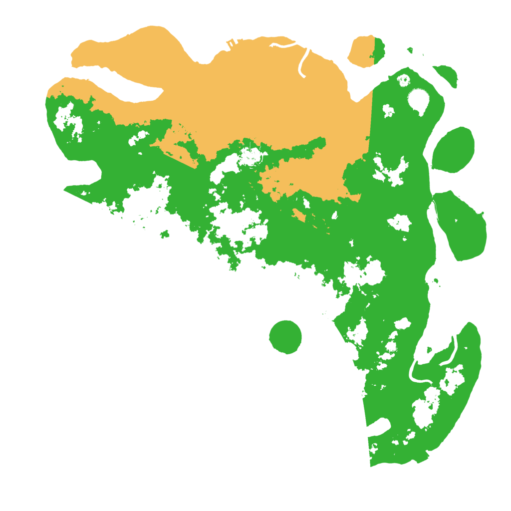 Biome Rust Map: Procedural Map, Size: 4250, Seed: 16350