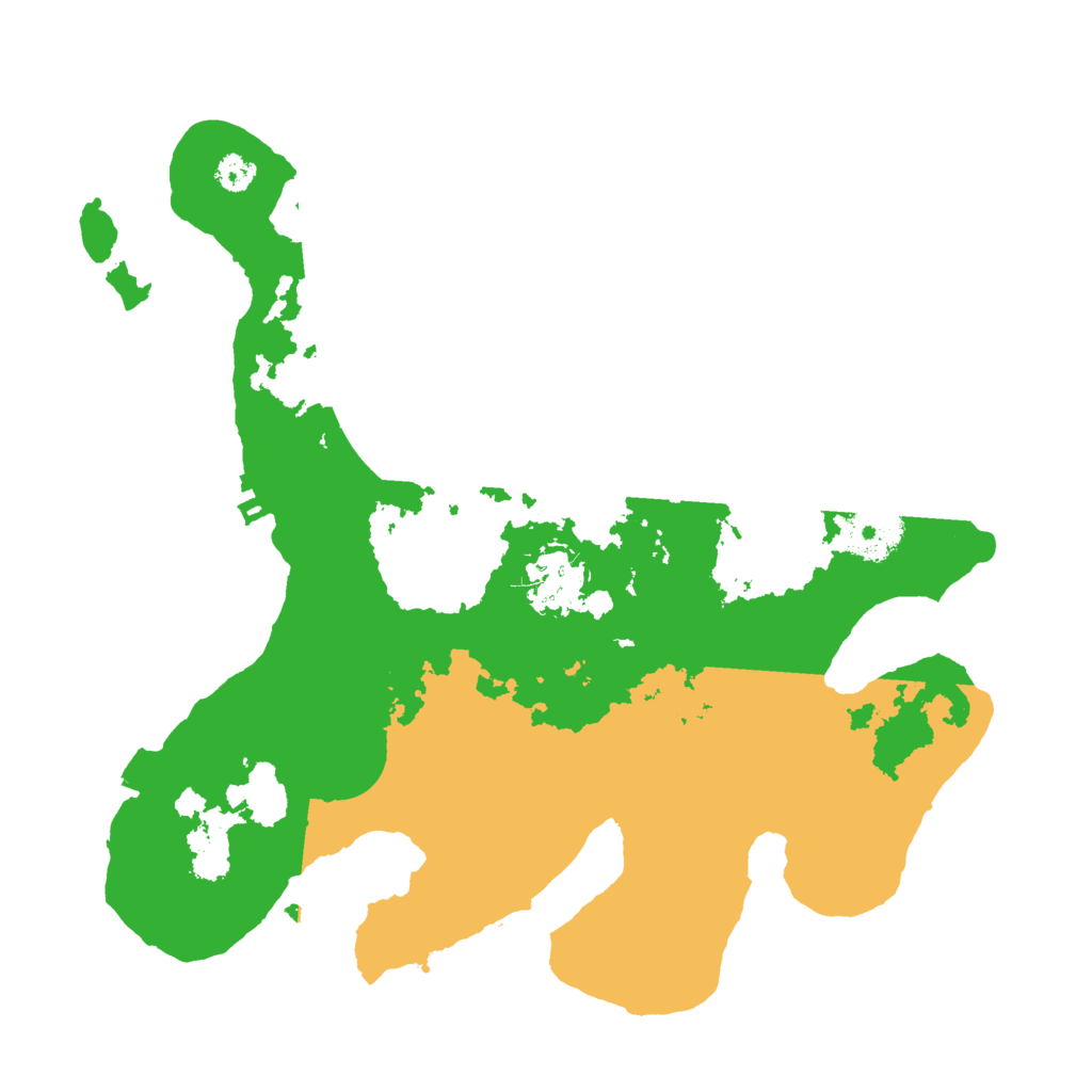 Biome Rust Map: Procedural Map, Size: 3000, Seed: 1497350