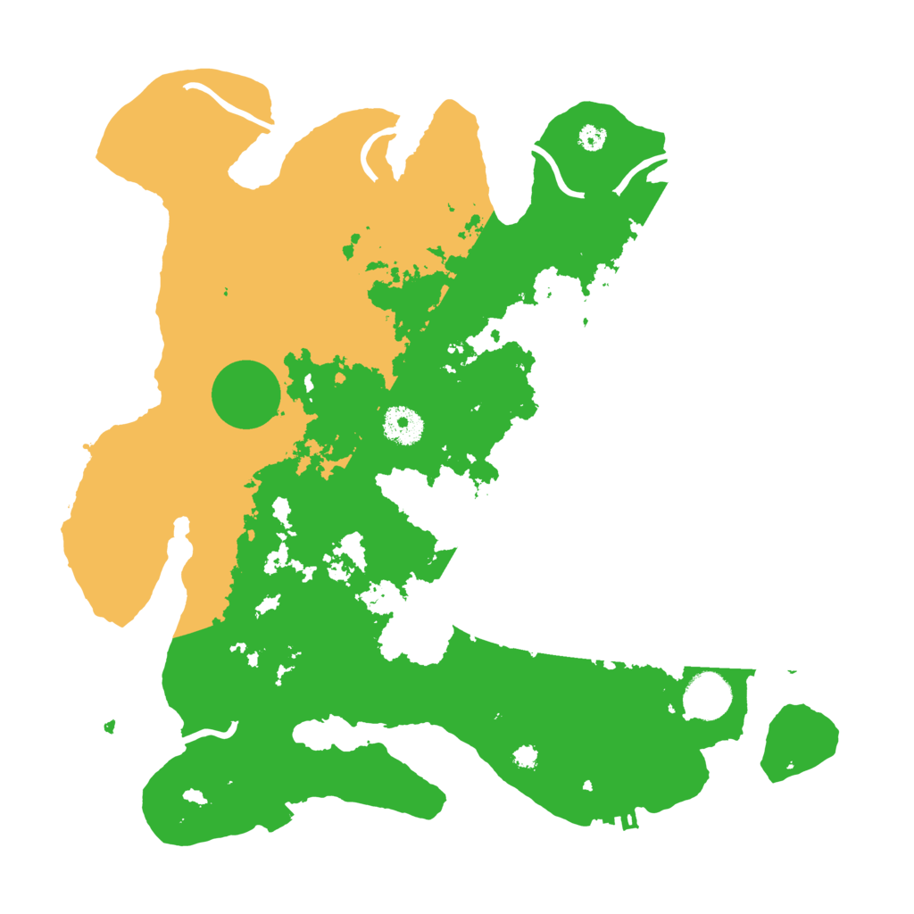 Biome Rust Map: Procedural Map, Size: 3500, Seed: 926185439