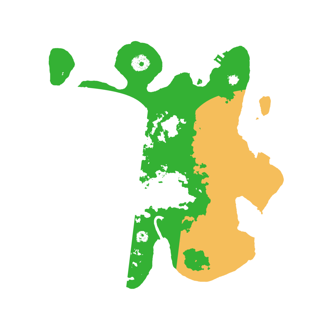 Biome Rust Map: Procedural Map, Size: 2800, Seed: 450106440