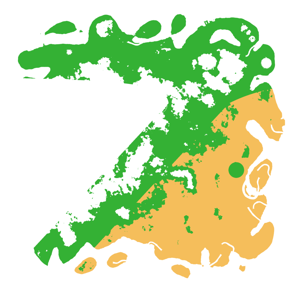 Biome Rust Map: Procedural Map, Size: 5000, Seed: 455755606