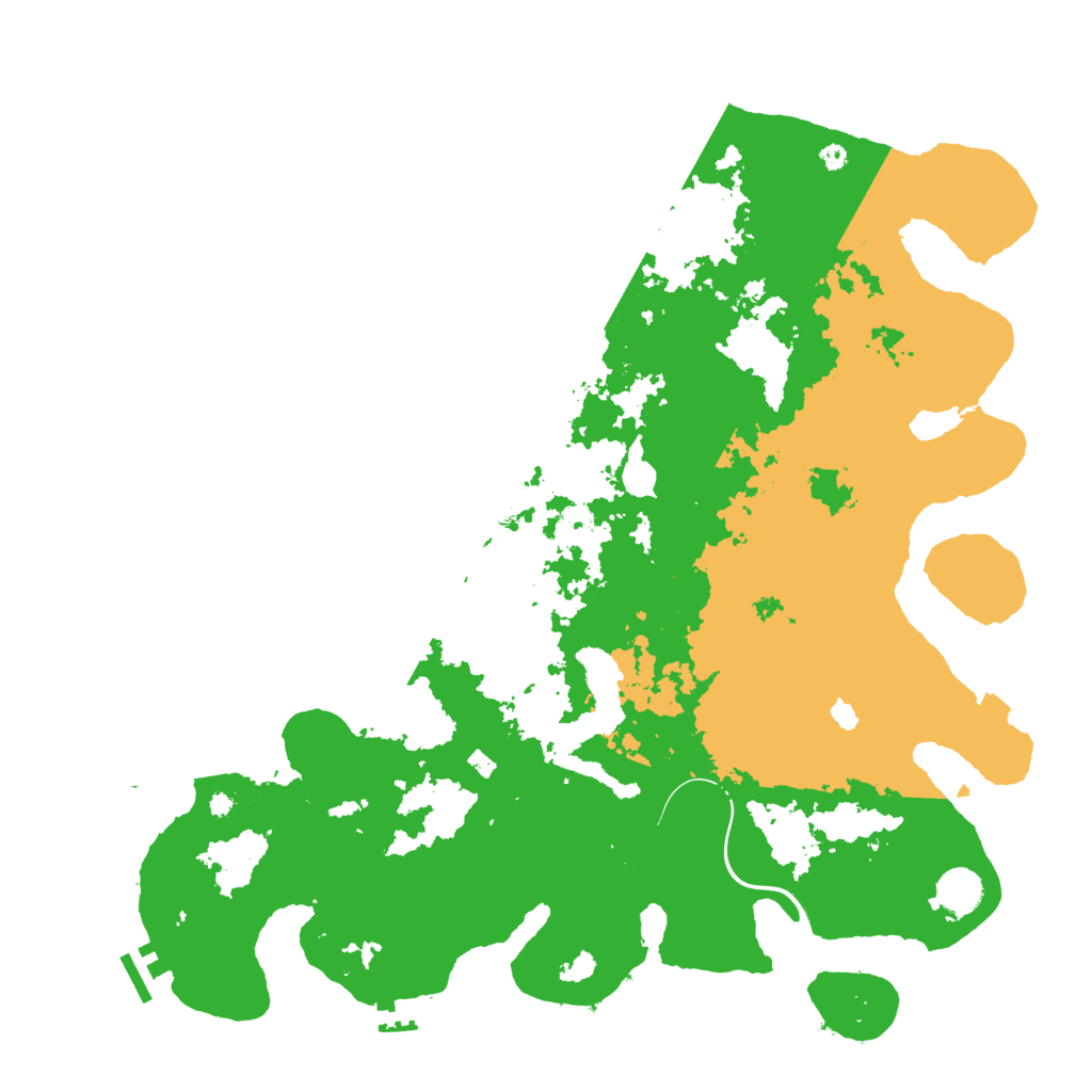 Biome Rust Map: Procedural Map, Size: 4250, Seed: 1299665750