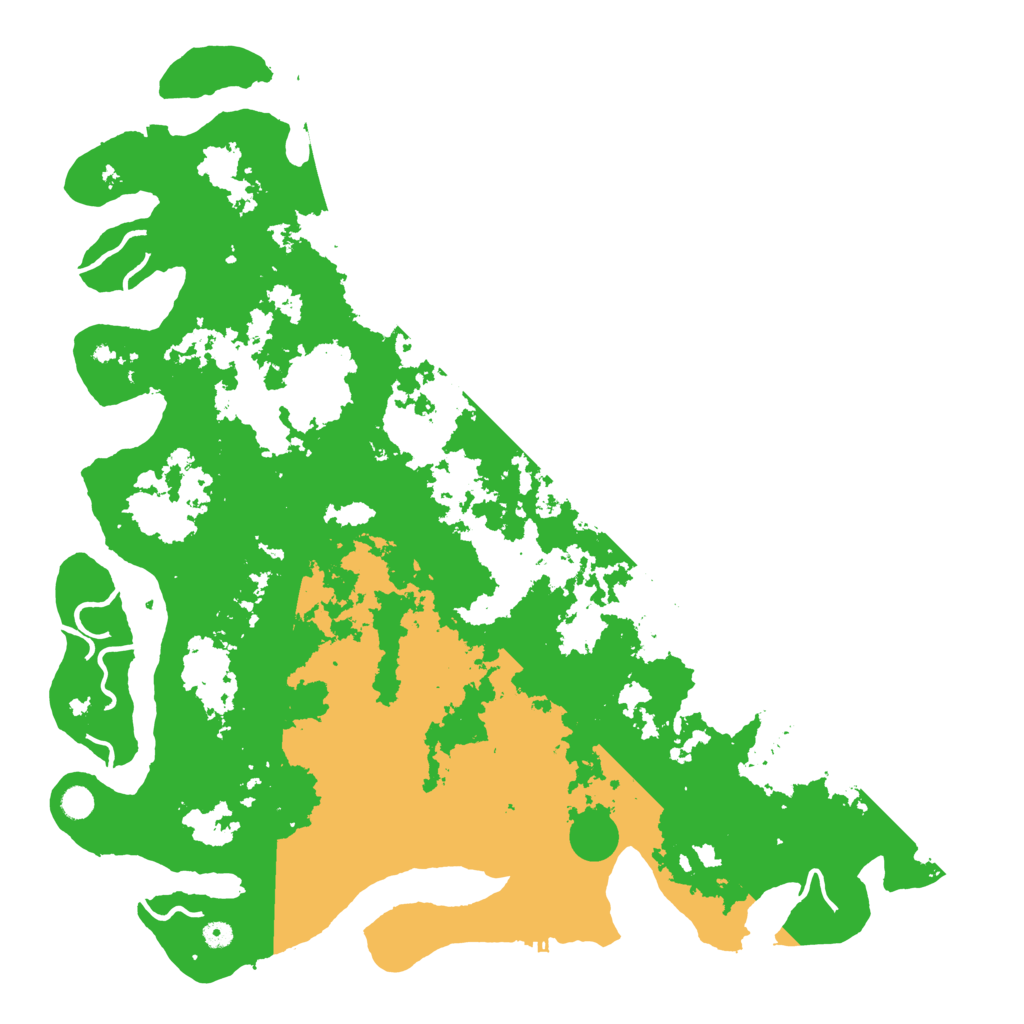 Biome Rust Map: Procedural Map, Size: 5500, Seed: 8311972