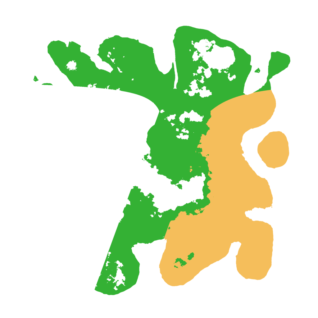 Biome Rust Map: Procedural Map, Size: 3000, Seed: 16823609