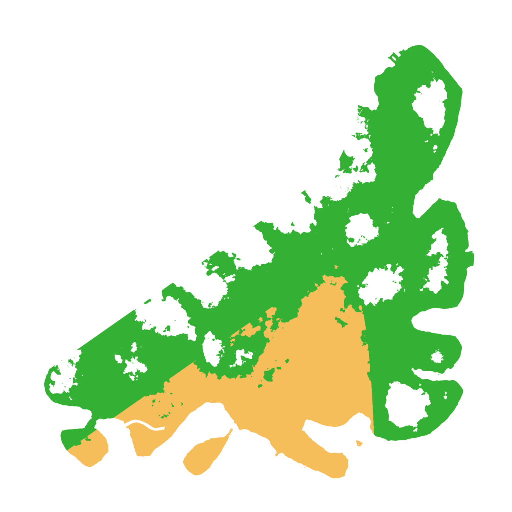 Biome Rust Map: Procedural Map, Size: 4000, Seed: 52817963