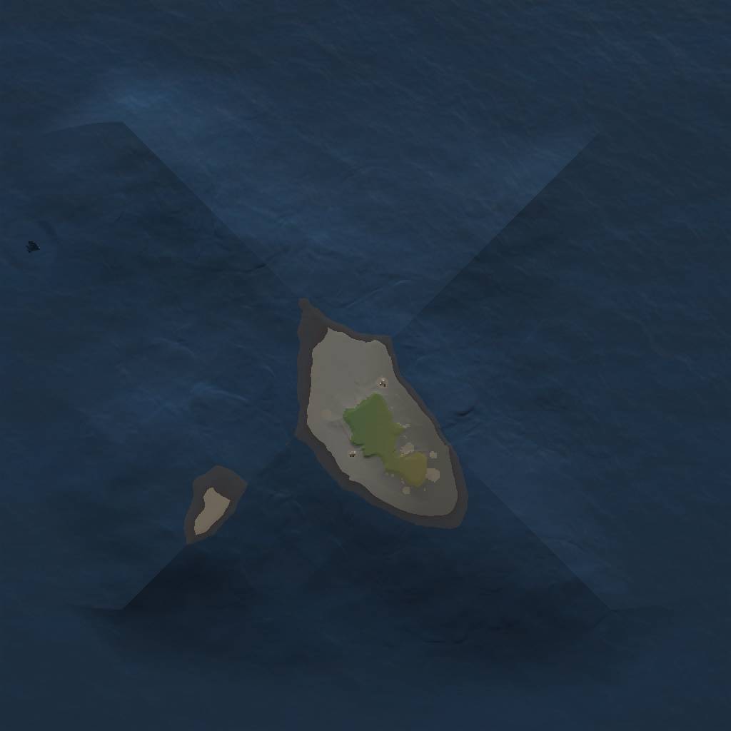 Rust Map: Procedural Map, Size: 1000, Seed: 319992523, 3 Monuments