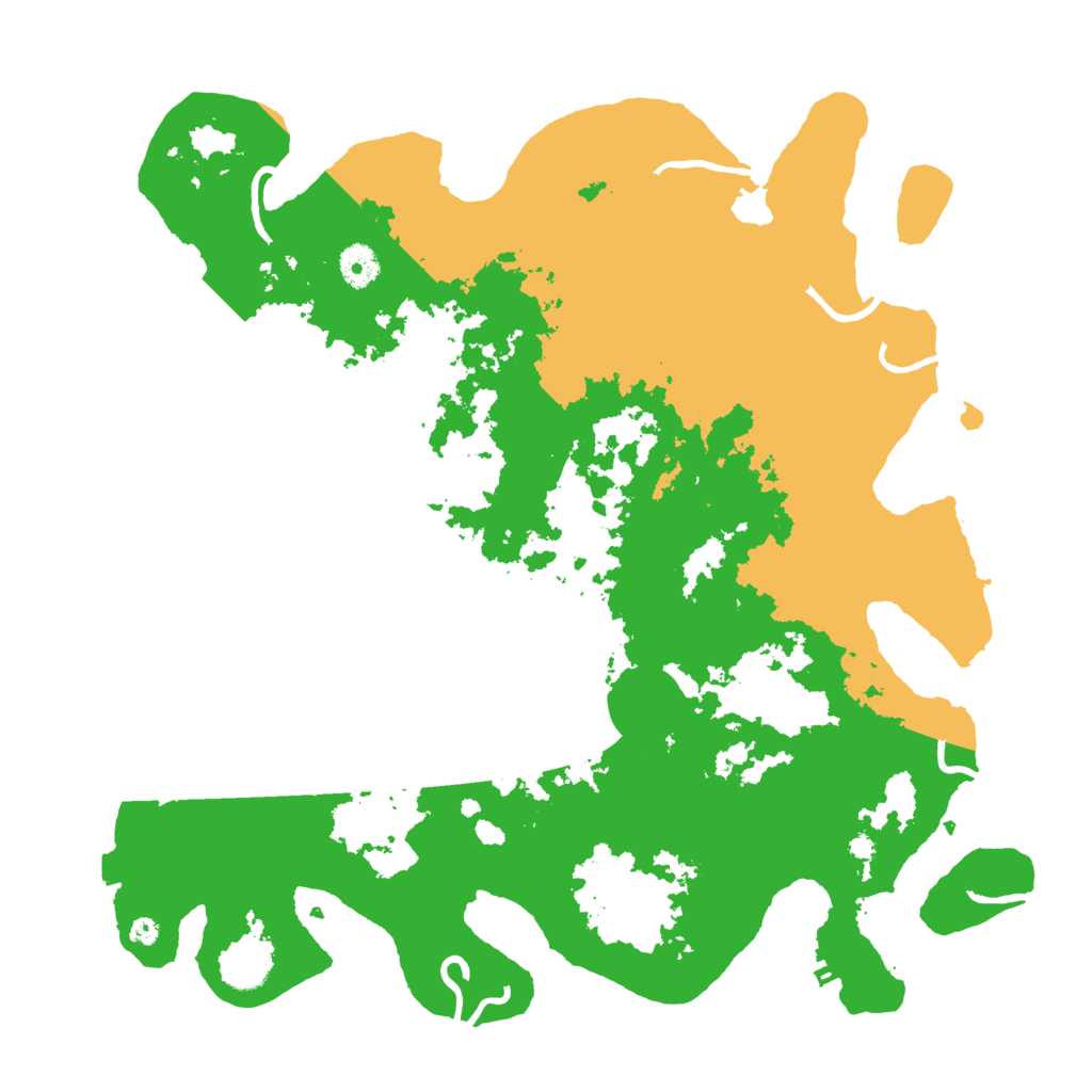 Biome Rust Map: Procedural Map, Size: 4000, Seed: 496112510