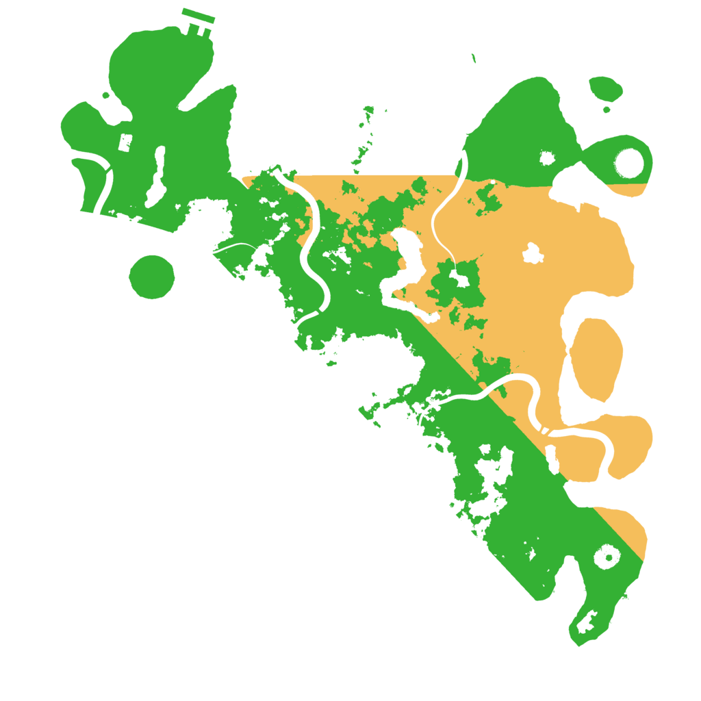 Biome Rust Map: Procedural Map, Size: 4250, Seed: 1277991278