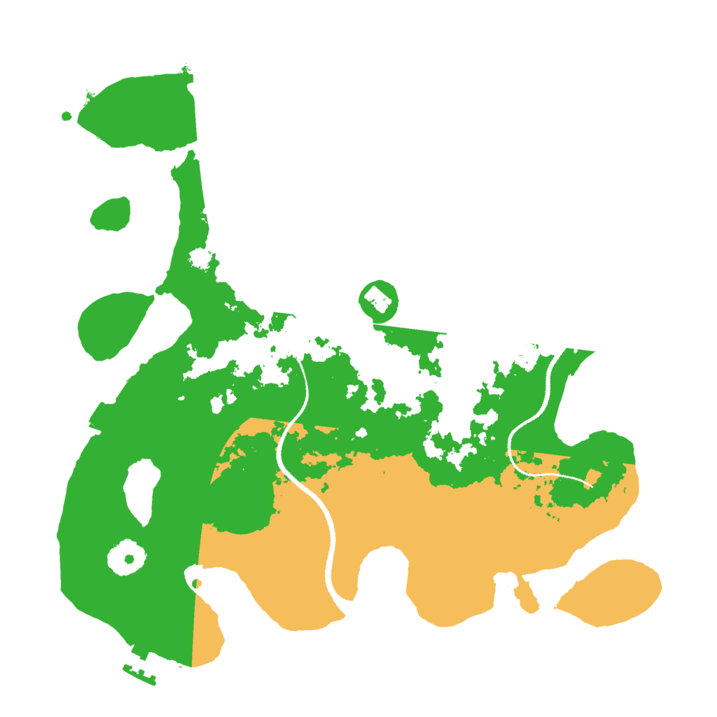Biome Rust Map: Procedural Map, Size: 3000, Seed: 783323247