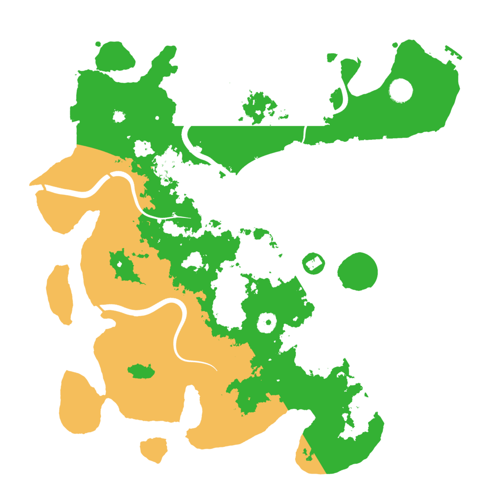 Biome Rust Map: Procedural Map, Size: 3750, Seed: 1617235758