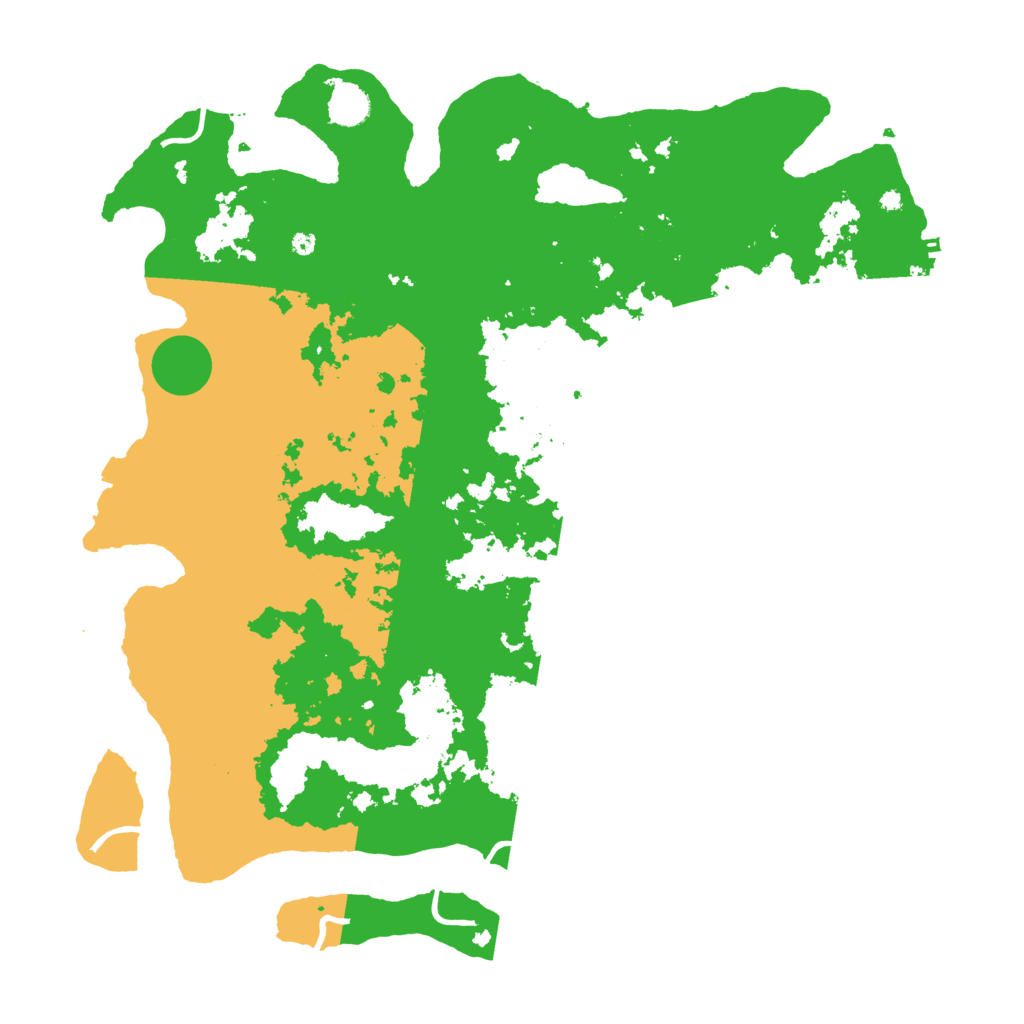 Biome Rust Map: Procedural Map, Size: 4500, Seed: 1894589060