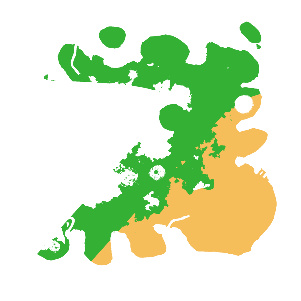 Biome Rust Map: Procedural Map, Size: 3000, Seed: 451672007