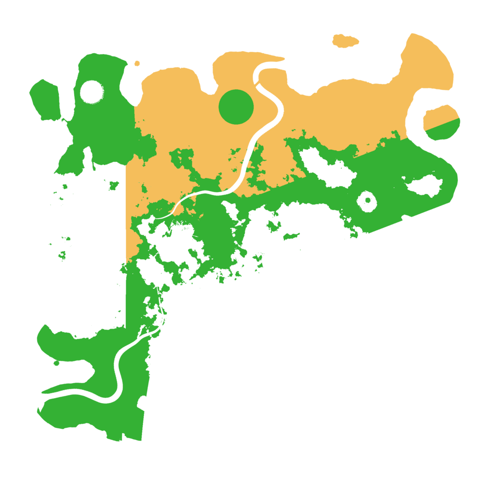 Biome Rust Map: Procedural Map, Size: 3800, Seed: 280308