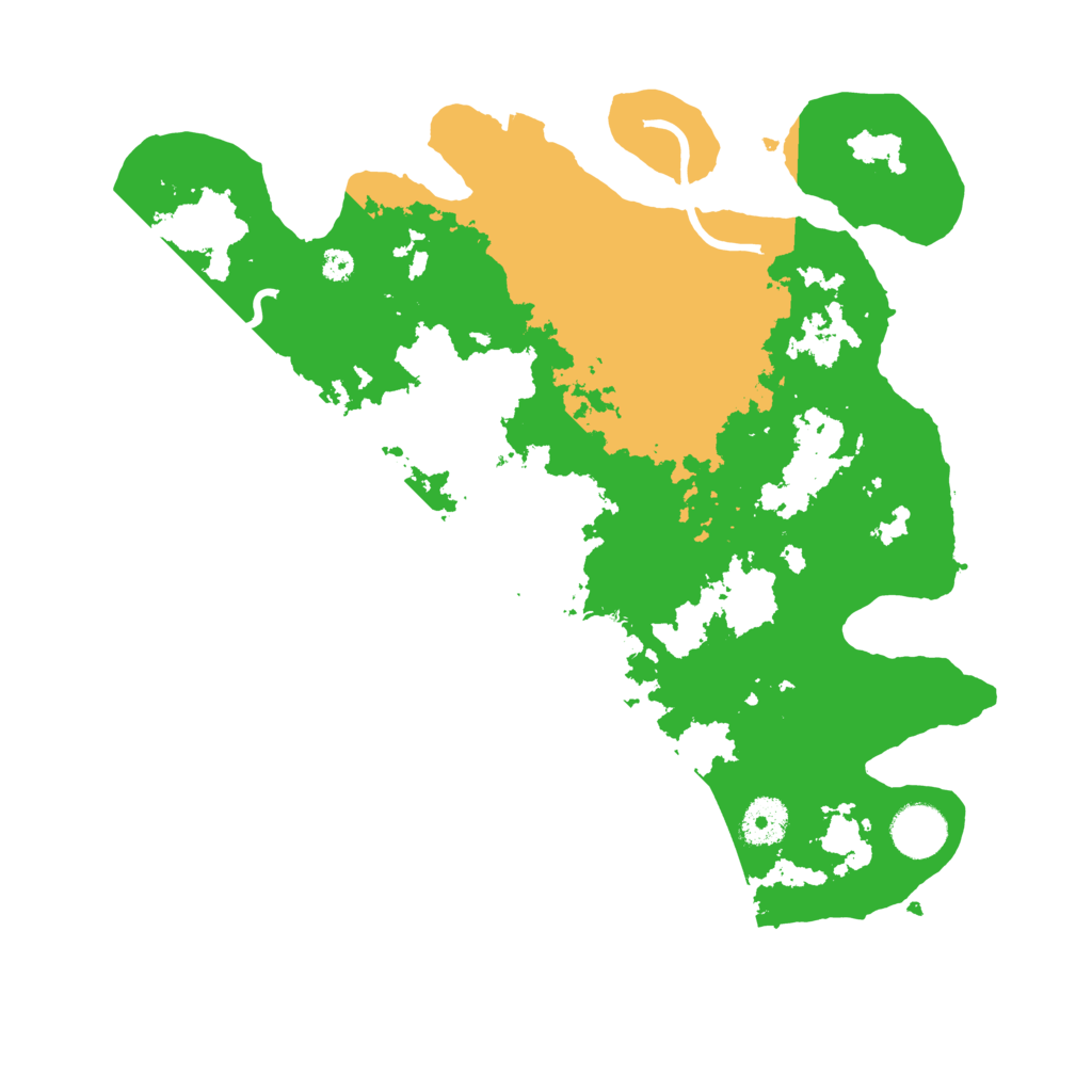 Biome Rust Map: Procedural Map, Size: 3500, Seed: 1351103747