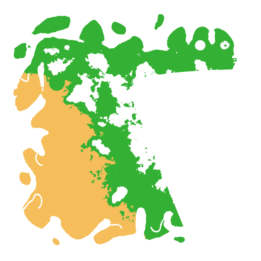 Biome Rust Map: Procedural Map, Size: 4500, Seed: 83748