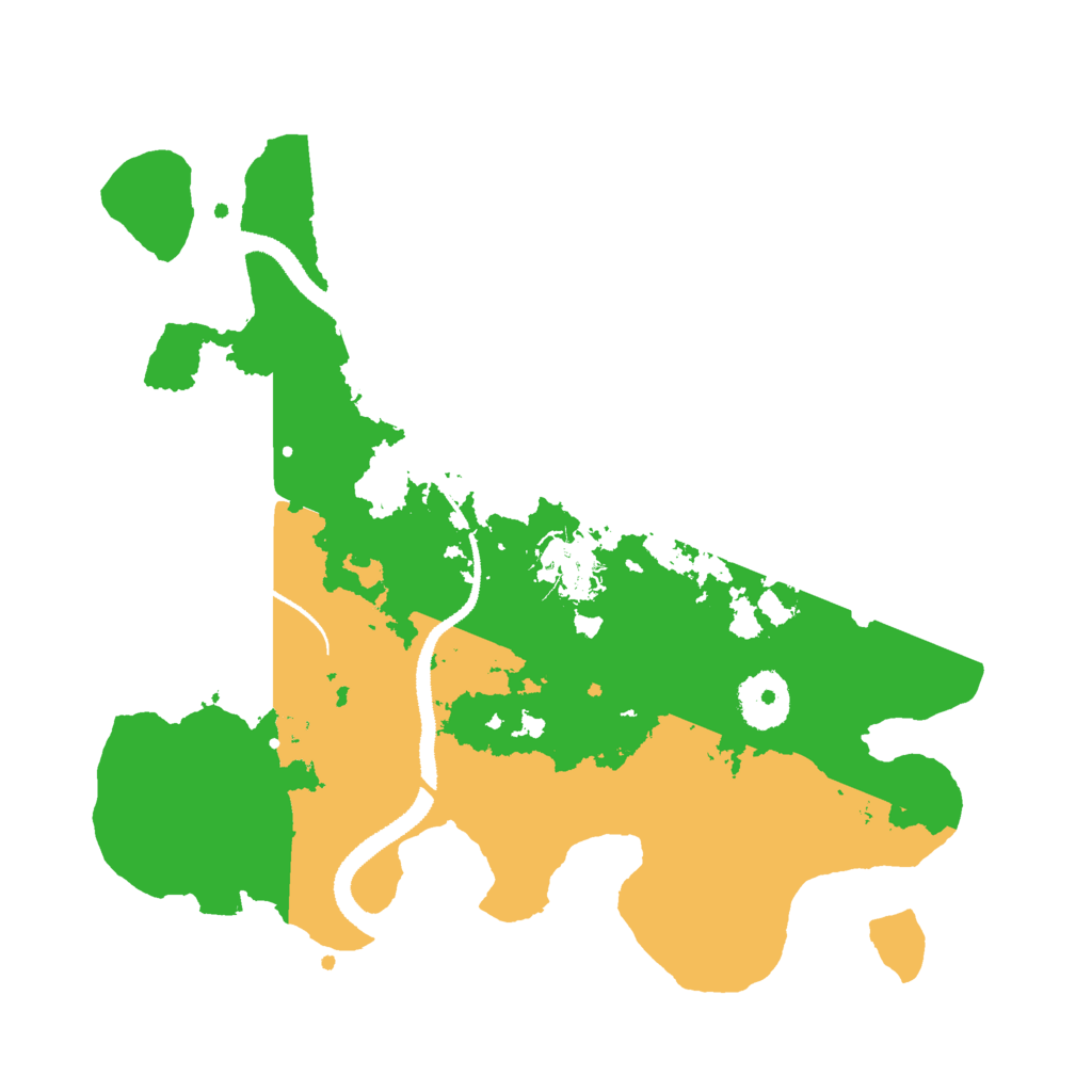 Biome Rust Map: Procedural Map, Size: 3000, Seed: 486785570