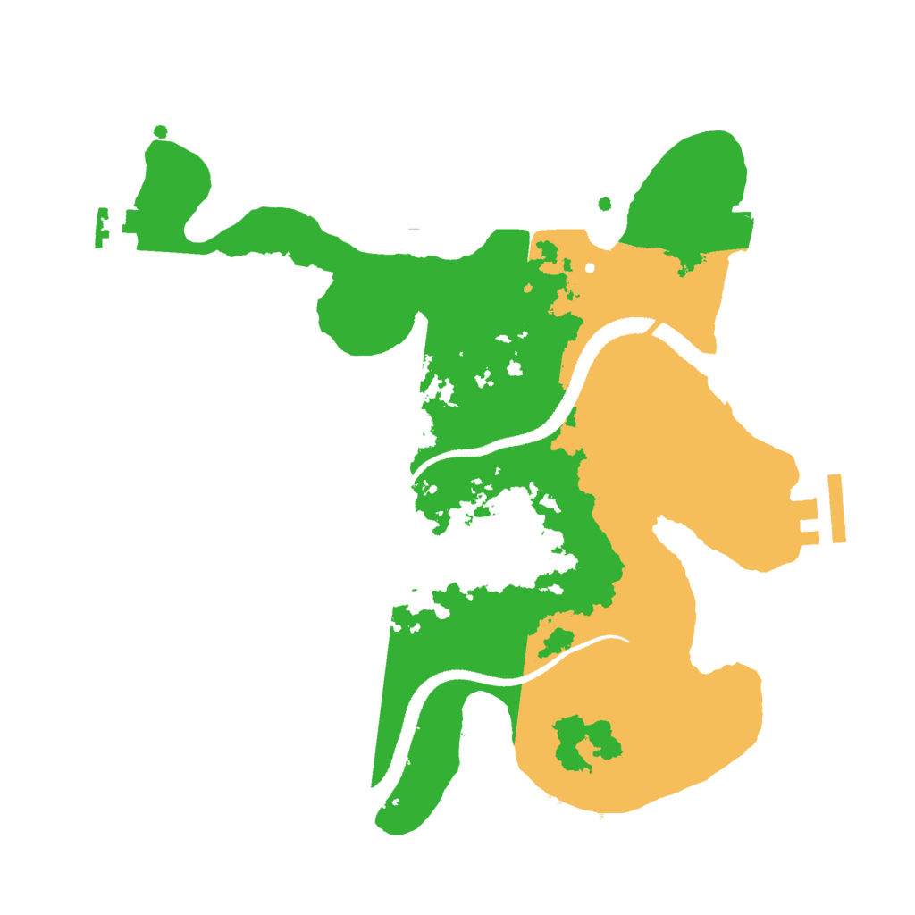 Biome Rust Map: Procedural Map, Size: 2700, Seed: 450106440