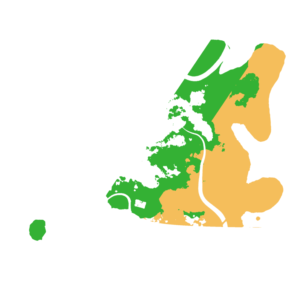 Biome Rust Map: Procedural Map, Size: 3000, Seed: 9870524
