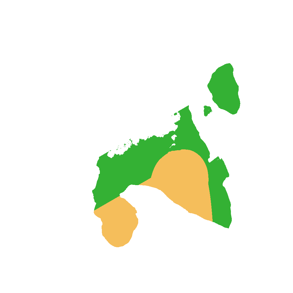 Biome Rust Map: Procedural Map, Size: 1500, Seed: 45624