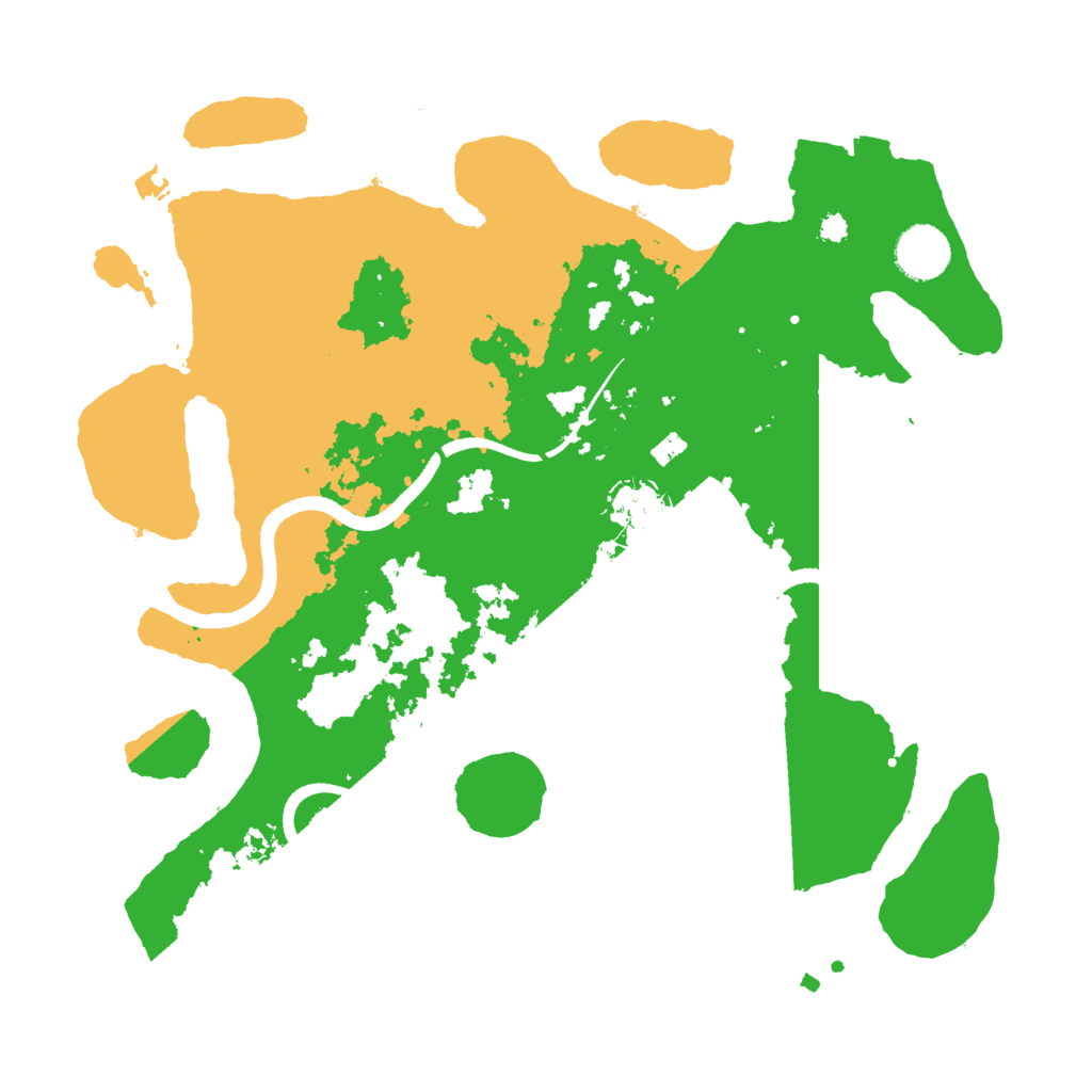 Biome Rust Map: Procedural Map, Size: 3500, Seed: 1868044276