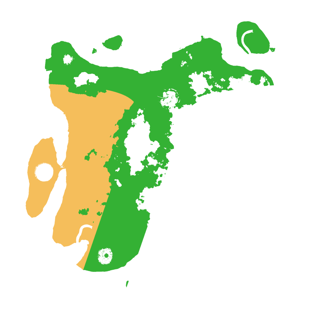 Biome Rust Map: Procedural Map, Size: 3000, Seed: 269377368