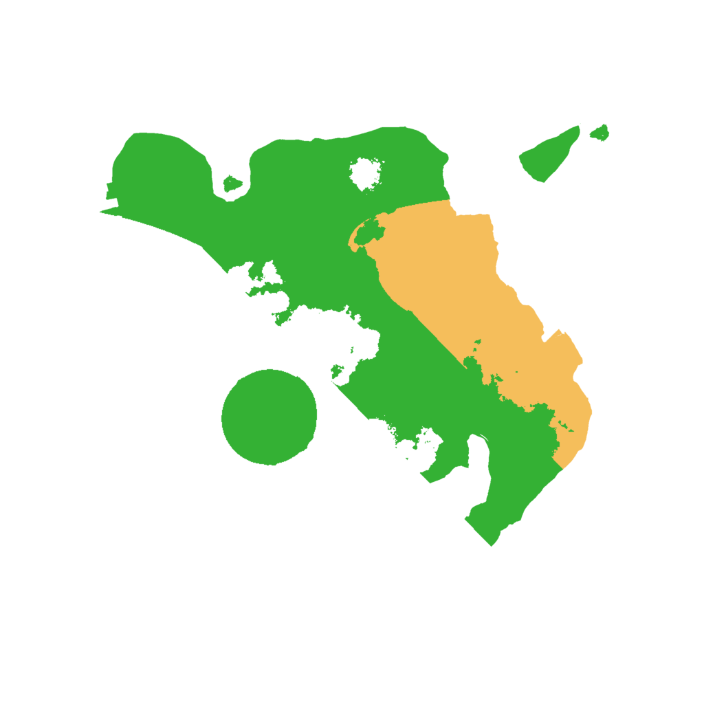 Biome Rust Map: Procedural Map, Size: 2000, Seed: 6767678