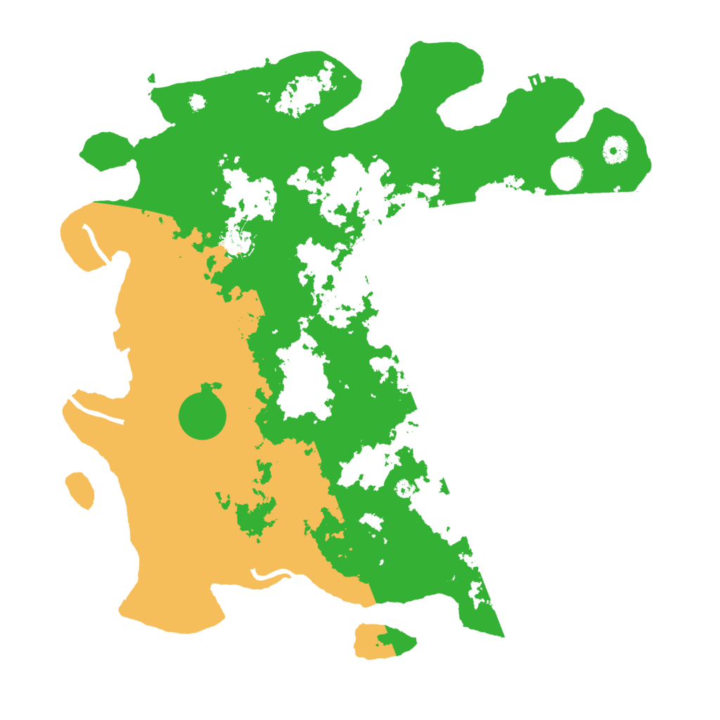 Biome Rust Map: Procedural Map, Size: 4000, Seed: 4795462