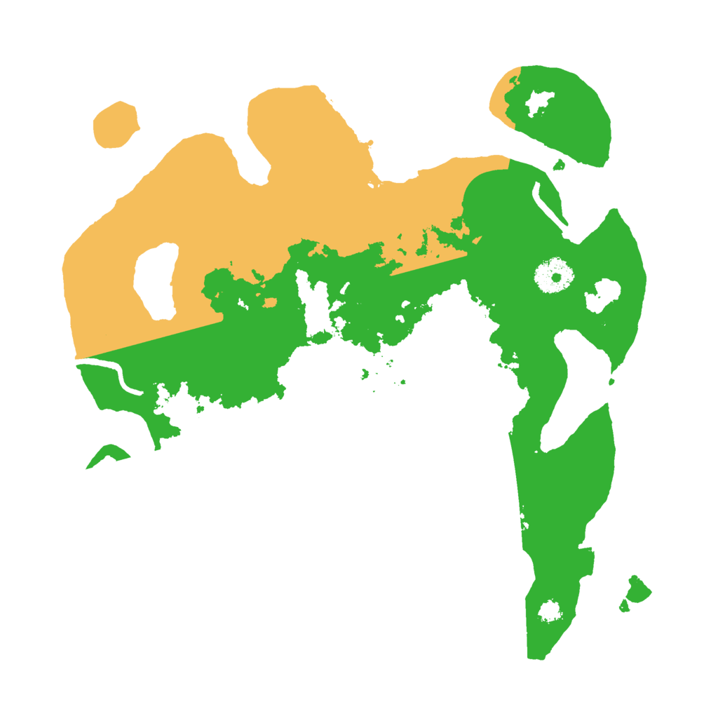 Biome Rust Map: Procedural Map, Size: 3000, Seed: 1610119073